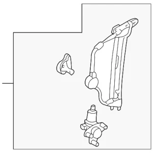 Window Regulator - Mazda (EC02-58-560J)
