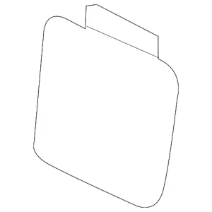 Tow Bracket Cover - Mazda (KMV6-50-A11-BB)