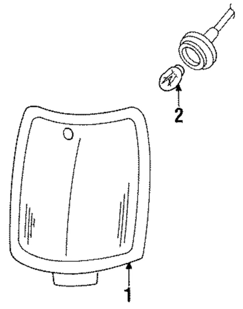 Side Marker Lamp - Mazda (ZZL0-51-121)