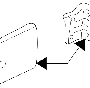 Fuel Door - Mazda (ZZP0-42-410)