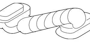 Flexible Tube - Mazda (GS1M-67-G61)