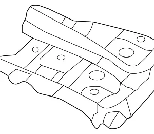 Pillar Reinforced - Mazda (B45C-71-24ZA)
