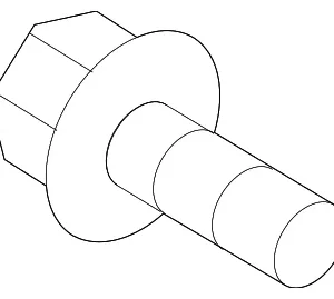 Caliper Mount Bolt - Mazda (9YA0-2A-256)