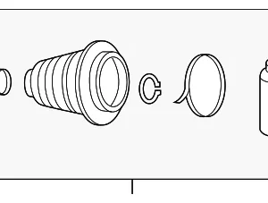Inner Boot - Mazda (RD03-22-540)