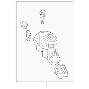 Ignition Lock Cylinder - Mazda (C1Y5-76-290)