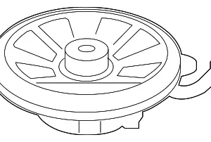 Pkg Tray Speaker - Mazda (GS3M-66-96Z)