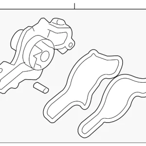 Water Pump - Mazda (CY02-15-010D)