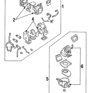 Blower Motor - Mazda (HE01-61-B10)