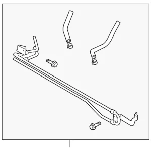 Cooler Pipe - Mazda (B37F-32-47XB)