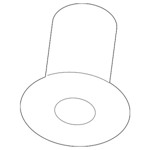 Side Bracket Grommet - Mazda (N243-50-0Z1)