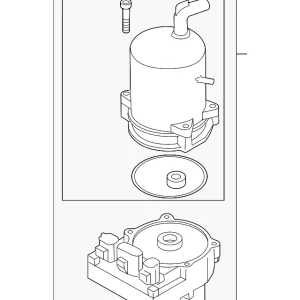 Power Steering Pump - Mazda (BR5V-32-600J)