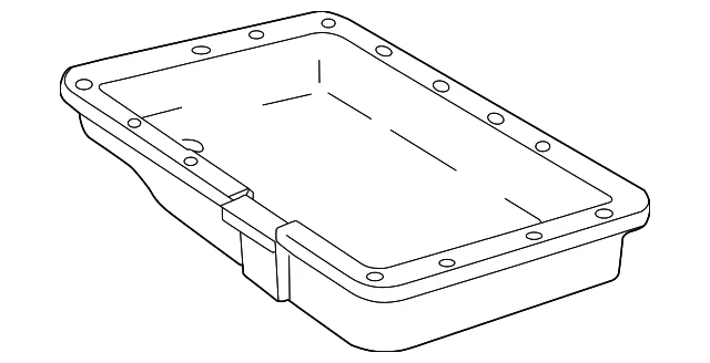 Oil Pan - Mazda (ZZM0-19-836A)