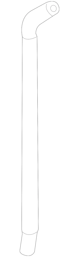 Power Steering Return Hose - Mazda (GK2C-32-682D)