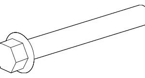 Timing Cover Bolt - Mazda (9XG0-83-667L)