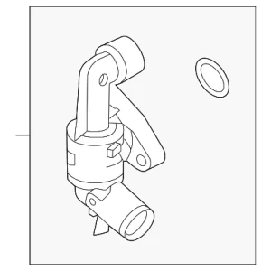 Thermostat Housing - Mazda (H301-15-170)
