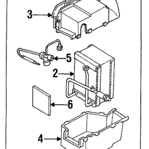 Evaporator Core - Mazda (BR70-61-J10A)