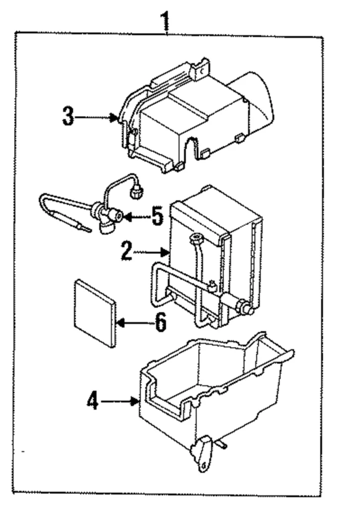 Evaporator Core - Mazda (BR70-61-J10A)