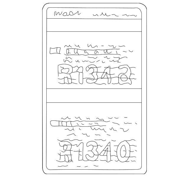 AC Label - Mazda (GD7A-61-439)