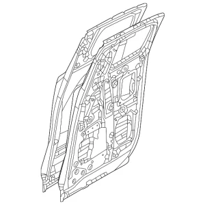 Door Shell - Mazda (DNY1-72-02XC)