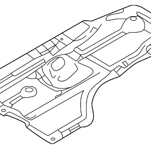 Rear Cover - Mazda (BCJH-56-3P1A)