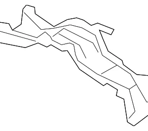 Front Cross-Member - Mazda (TD11-53-650D)