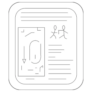 Child Lock Label - Mazda (BJ79-72-301)