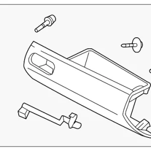Glove Box Assembly - Mazda (EH45-64-030A-02)