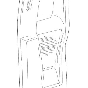 Door Trim Panel - Mazda (1F70-68-520-30)