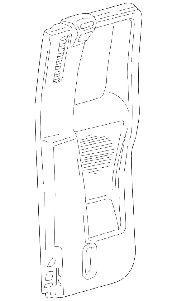 Door Trim Panel - Mazda (ZZR1-68-520-07)