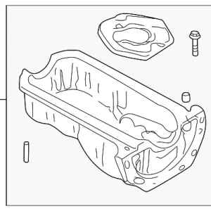 Oil Pan - Mazda (BP6D-10-400A)