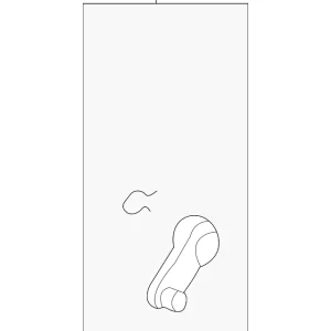 Regulator Handle - Mazda (BW0A-58-580-42)