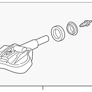 Tire Pressure Monitoring System (TPMS) Sensor - Mazda (GDDL-37-140)