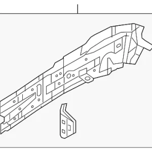 Outer Rail - Mazda (B4YA-53-320)