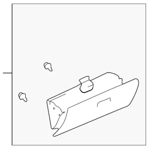 Glove Box Assembly - Mazda (NC10-64-030H-02)