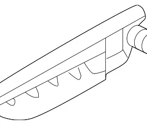 Recline Lever - Mazda (KMV6-88-2G5-02)
