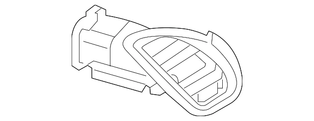 Air Outlet Vent - Mazda (TK52-64-730B-02)