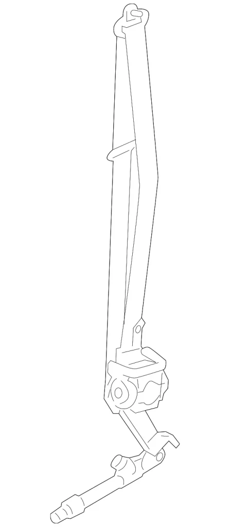 Seat Belt Assembly - Mazda (DBYG-57-L90A)