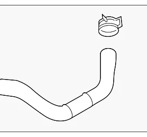 Coolant Hose - Mazda (PAF3-15-18XA)