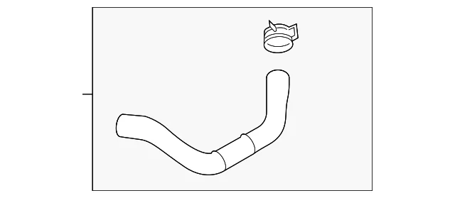 Coolant Hose - Mazda (PAF3-15-18XA)
