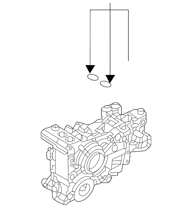 Oil Pump O-Ring - Mazda (SH01-14-122)