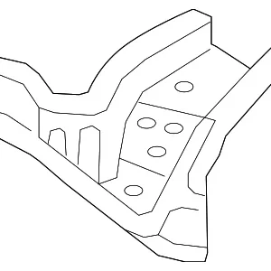 Lower Reinforced - Mazda (BFD1-54-390)