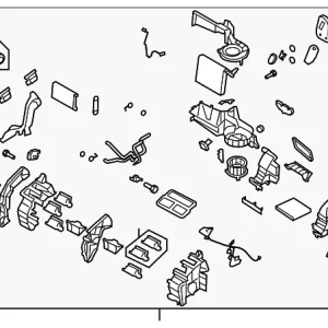 AC & Heater Assembly - Mazda (GS3L-61-130G)