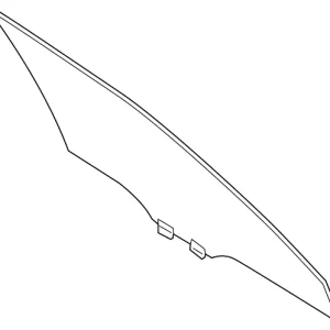Door Glass - Mazda (KMV6-59-510B)