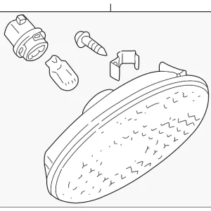 Side Marker Lamp - Mazda (BN5V-51-5E0B)