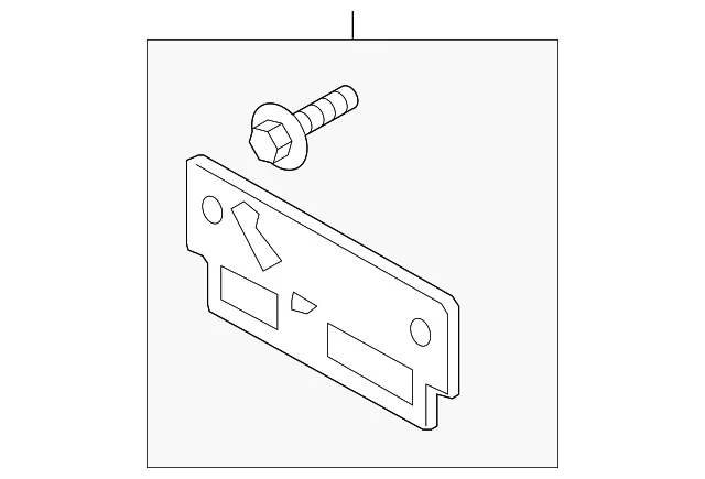 License Bracket - Mazda (NP06-50-170B)