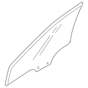 Door Glass - Mazda (BBM5-59-511B)