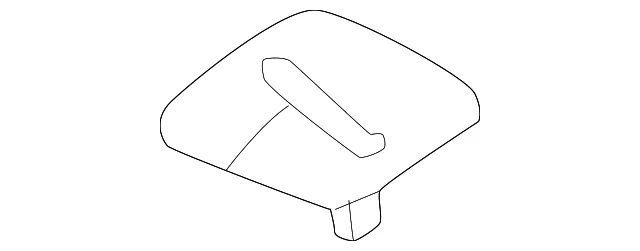 Seat Belt Guide - Mazda (TK48-88-427-39)