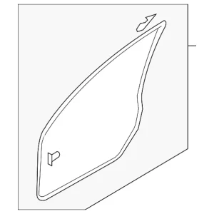 Surround Weather-Strip - Mazda (C235-58-760G)