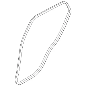 Weather-Strip On Body - Mazda (DGH9-68-913)