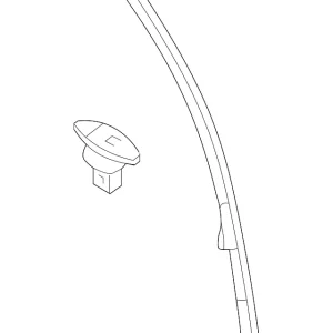 Rear Weather-Strip - Mazda (KMV6-72-76Z)